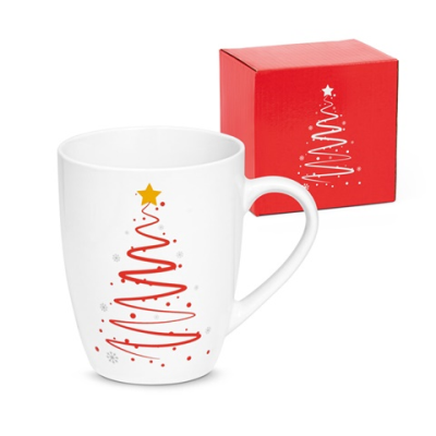 VALDEZ CHRISTMAS CERAMIC POTTERY MUG