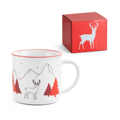 VERNON X CHRISTMAS CERAMIC POTTERY MUG