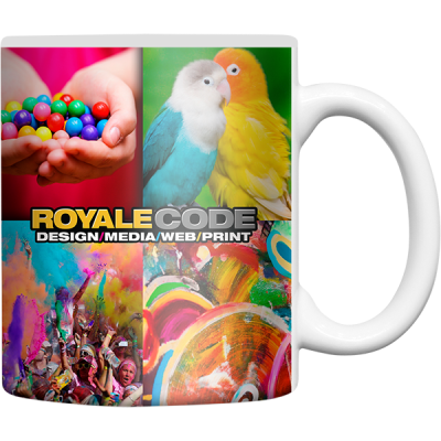 VIENNA FULL COLOUR DYE SUB FOTO MUG - 300ML