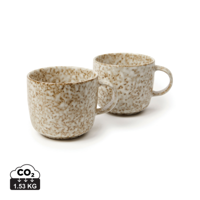 VINGA NUVEM MUG, 2 PCS SET in Beige