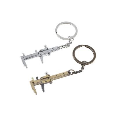 MINI KEYRING CHAIN TOOL VERNIER CALIPER KEYRING CHAIN