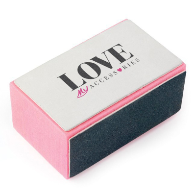 PINK NAIL BLOCK & BUFFER