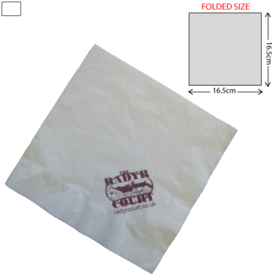 AIRLAID LUNCH NAPKIN (33X33CM)