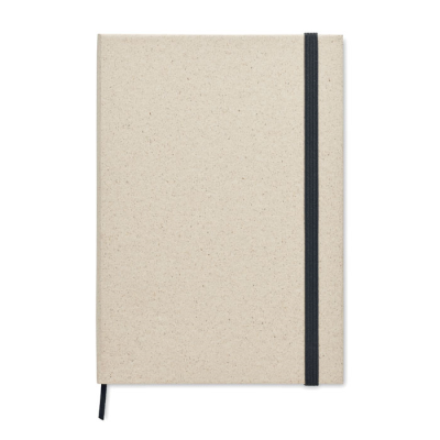 A5 GRASS NOTE BOOK 80 LINED in Brown