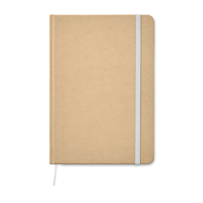 A5 RECYCLED NOTE BOOK 80 LINED in White