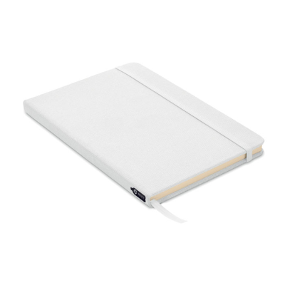 A5 RPET NOTE BOOK 80 LINED in White