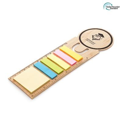 BAMBOO STICKY NOTE BOOKMARK