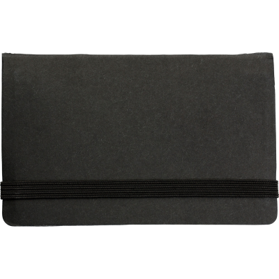 CARD CASE with Sticky Tabs in Black