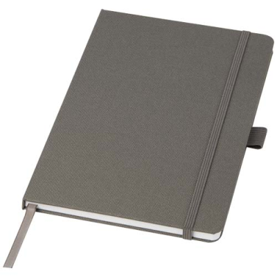 HONUA A5 RECYCLED PAPER NOTE BOOK with Recycled Pet Cover in Twilight Grey