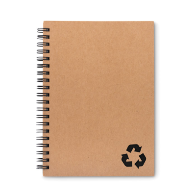 MINERAL PAPER NOTE BOOK 70 LINE in Black