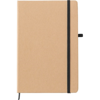 NOTE BOOK STONE PAPER (APPROX A5) in Black