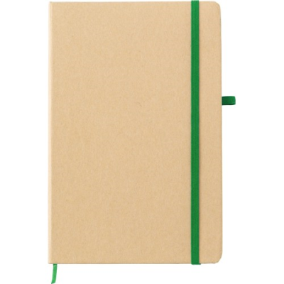 NOTE BOOK STONE PAPER (APPROX A5) in Green