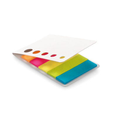 PAGE MARKERS PAD in White