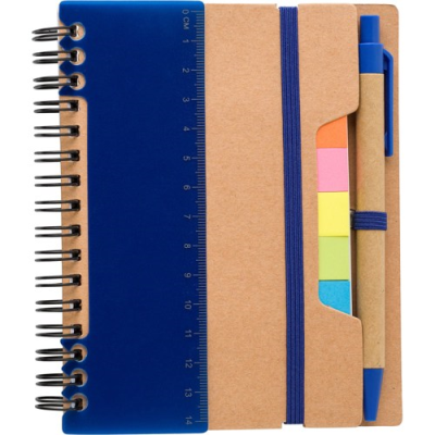 RECYCLED NOTE BOOK in Blue