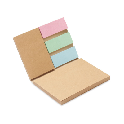 RECYCLED PAPER MEMO SET in Brown