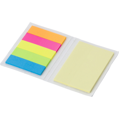 SEEDS PAPER COVER with Sticky Notes in White