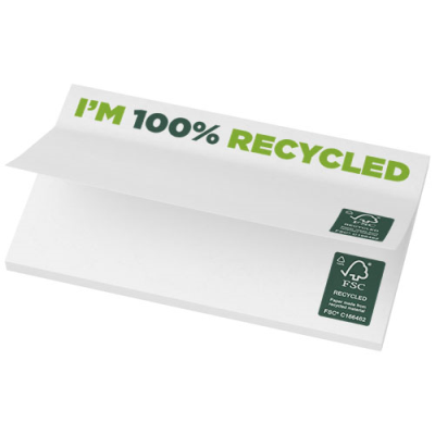 STICKY-MATE® RECYCLED STICKY NOTES 127 x 75 MM in White