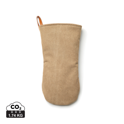 VINGA ASADO OVEN MITT in Brown