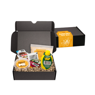 PANCAKE DAY 2024 EDITION MIDI GIFT BOX in Black