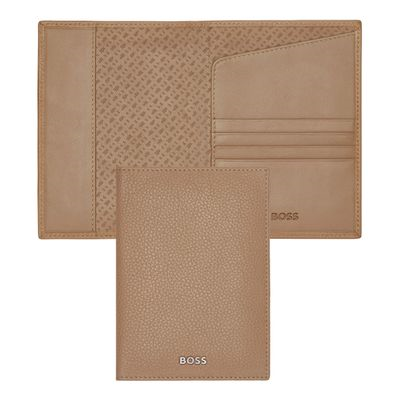 PASSPORT HOLDER CLASSIC GRAINED CAMEL