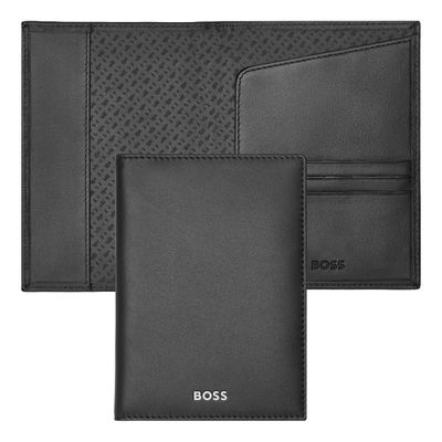 PASSPORT HOLDER CLASSIC SMOOTH BLACK