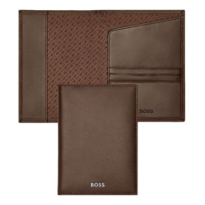 PASSPORT HOLDER CLASSIC SMOOTH BROWN