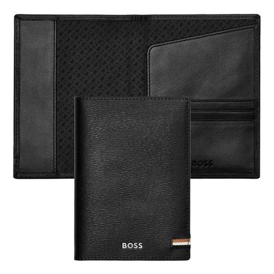 PASSPORT HOLDER ICONIC BLACK