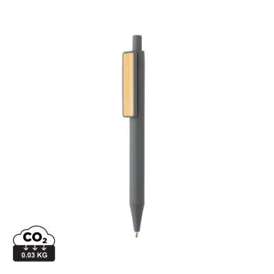 GRS RABS PEN with Bamboo Clip in Grey