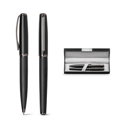 IMPERIO METAL BALL PEN & ROLLERBALL SET