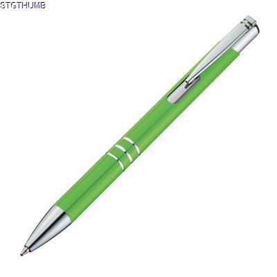 METAL BALL PEN in Apple Green