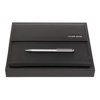 SET HUGO BOSS (BALLPOINT PEN & FOLDER A5)