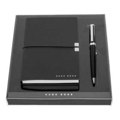 SET HUGO BOSS (BALLPOINT PEN & NOTE PAD A6)