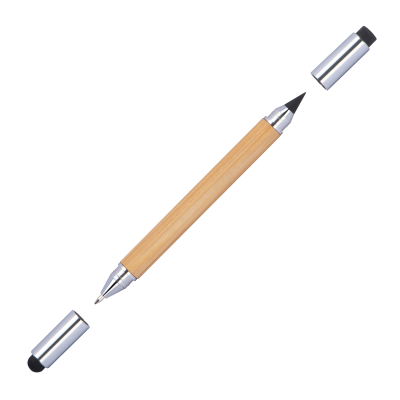 2-IN-1 PEN AND ENDLESS REFILL in Beige