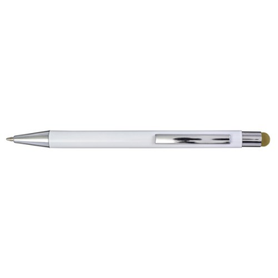 ALUMINIUM METAL AND PLASTIC BALL PEN in Gold