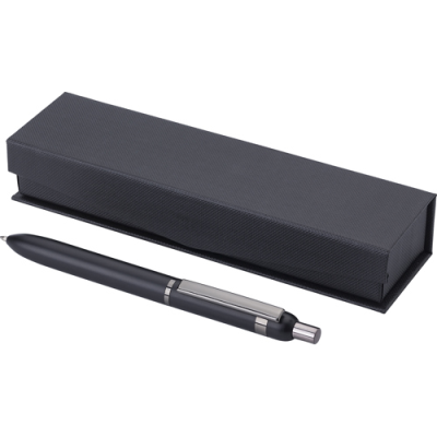 ALUMINIUM METAL BALL PEN in Black