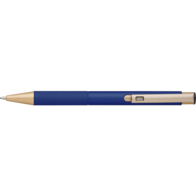 ALUMINIUM METAL BALL PEN in Blue