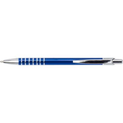 ALUMINIUM METAL BALL PEN in Cobalt Blue