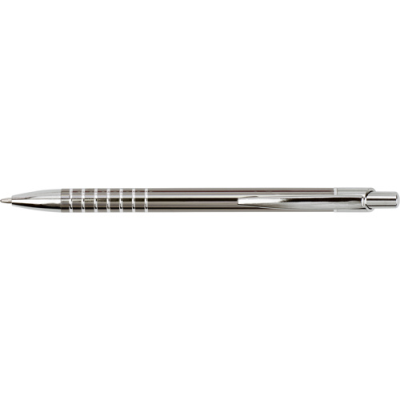 ALUMINIUM METAL BALL PEN in Light Grey