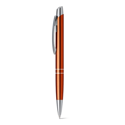 ALUMINIUM METAL BALL PEN in Orange