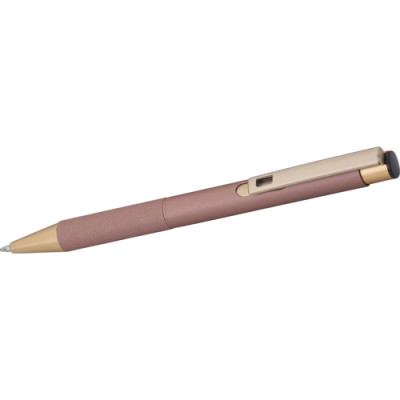 ALUMINIUM METAL BALL PEN in Rose Gold