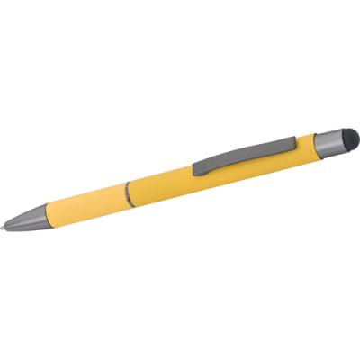 ALUMINIUM METAL BALL PEN in Yellow