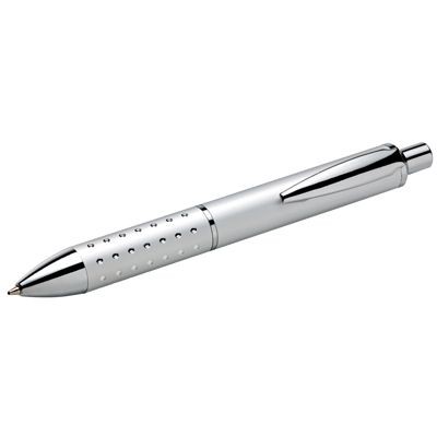 ALUMINIUM SILVER METAL BALL PEN in Grey