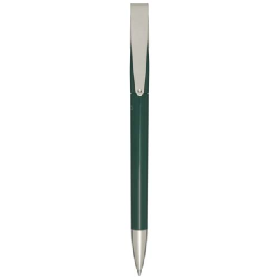 ANA RECYCLED PLASTIC BALL PEN (BLUE INK) in Forest Green