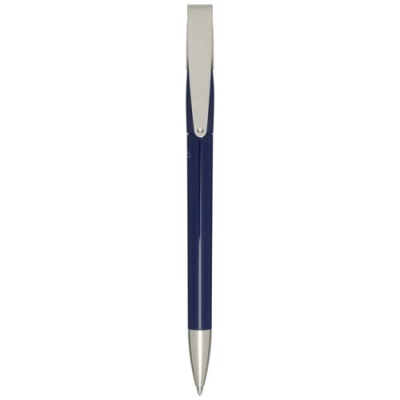 ANA RECYCLED PLASTIC BALL PEN (BLUE INK) in Navy