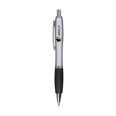 ATHOS SILVER PEN in Black