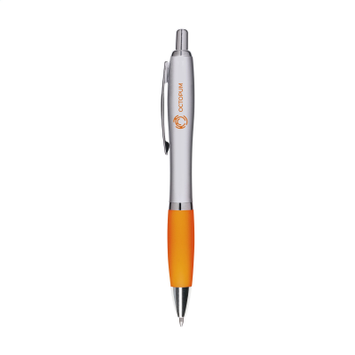 ATHOS SILVER PEN in Orange