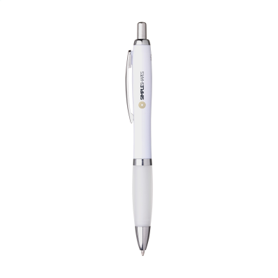 ATHOS TRANS GRS RECYCLED ABS PEN in White