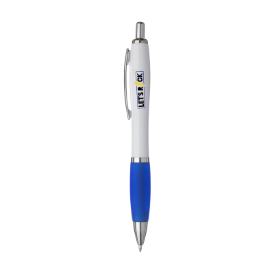 ATHOS WHITE PEN in Dark Blue