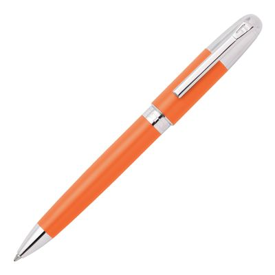 BALL PEN CLASSICALS SILVER CHROME ORANGE