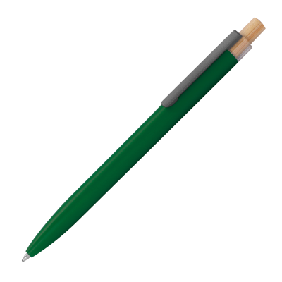 BALL PEN MADE FROM RECYCLED ALUMINIUM in Green